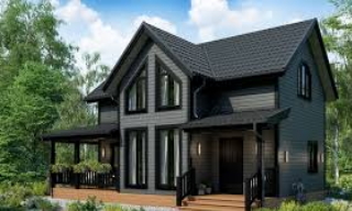 Проекты каркасных домов с террасой от 3692 рублей | Строй-Стп